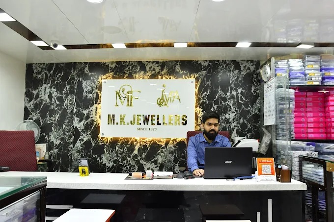 M K Jewellers Wholesale Counter